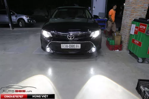 Camry 2017 nâng cấp bi gầm Taiwan bảo hành trọn đời xe